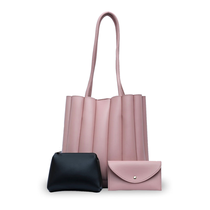 Verticle tote pink - Bags online