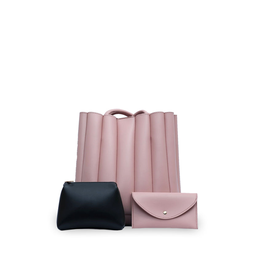 Verticle tote pink - Bags online