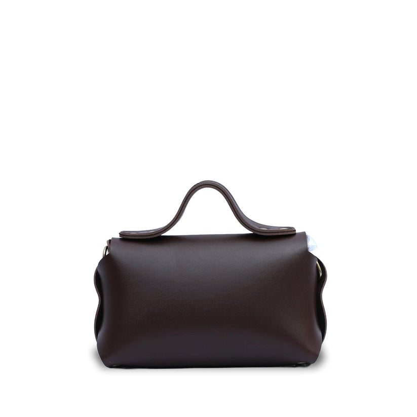 Cross body bag three PC set Chocolate Brown - Bags online