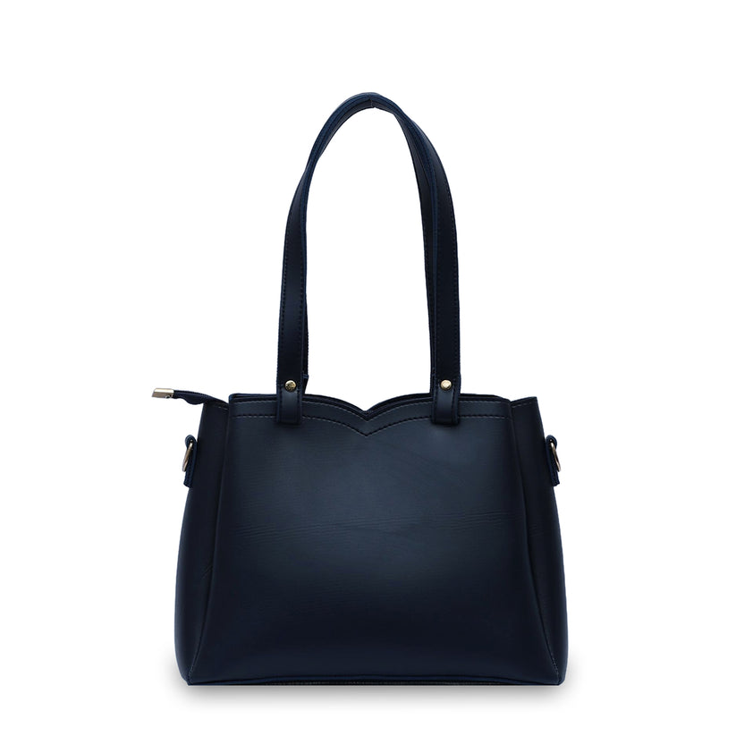 Hand bag 2 three PC Dark Blue - Bags online
