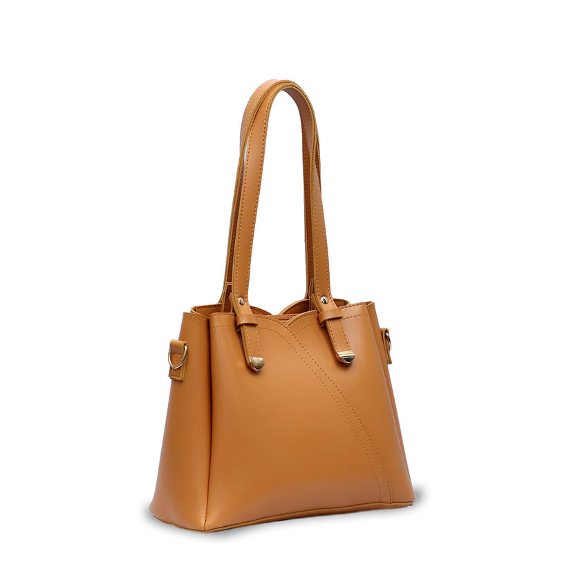 Hand bag 2 three PC Mustard - Bags online
