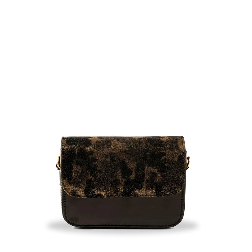 Cross body bag 3 golden textured - Bags online