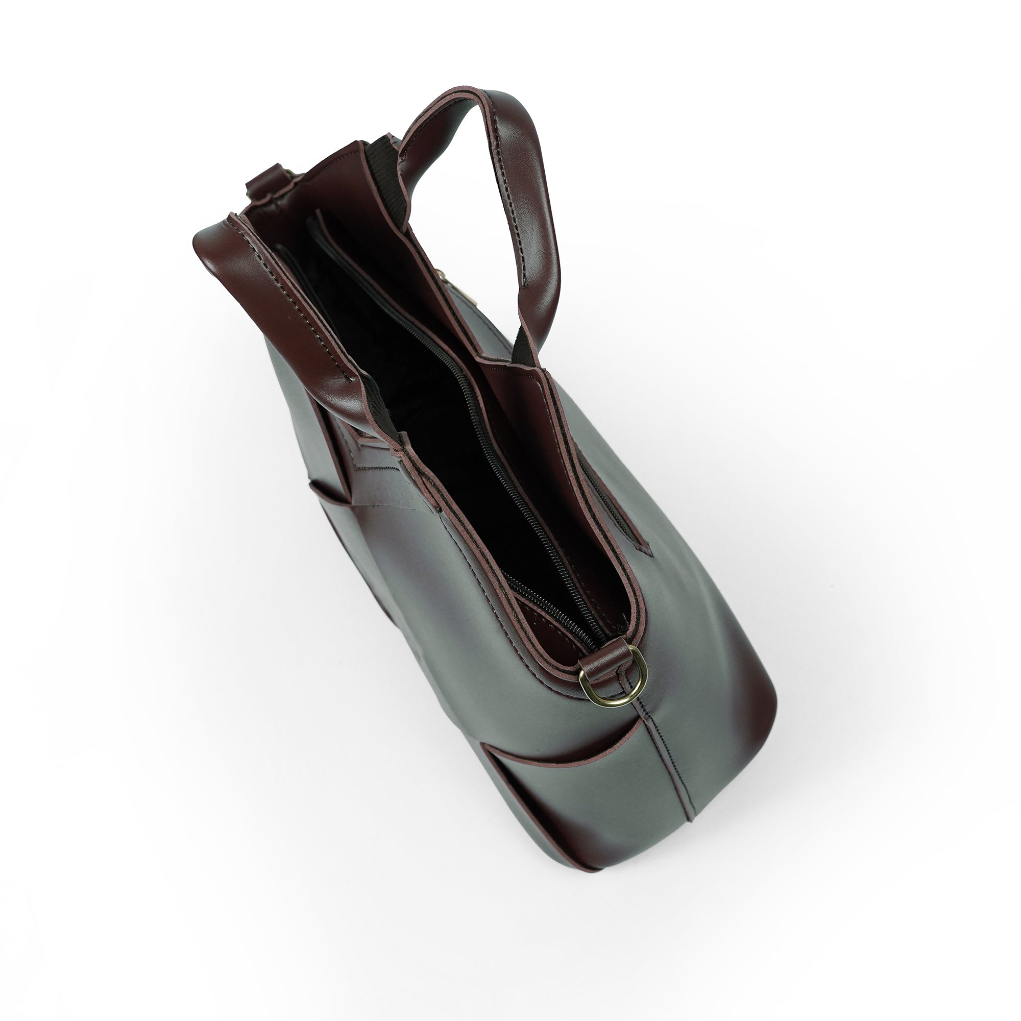 Chocolate Brown Handbag for Women Premium Structured Bag