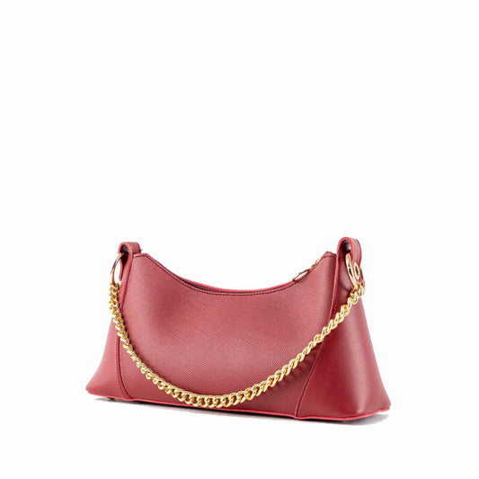 Black Shoulder Bag with Gold Chain Strap – Stylish and Versatile - Bags online