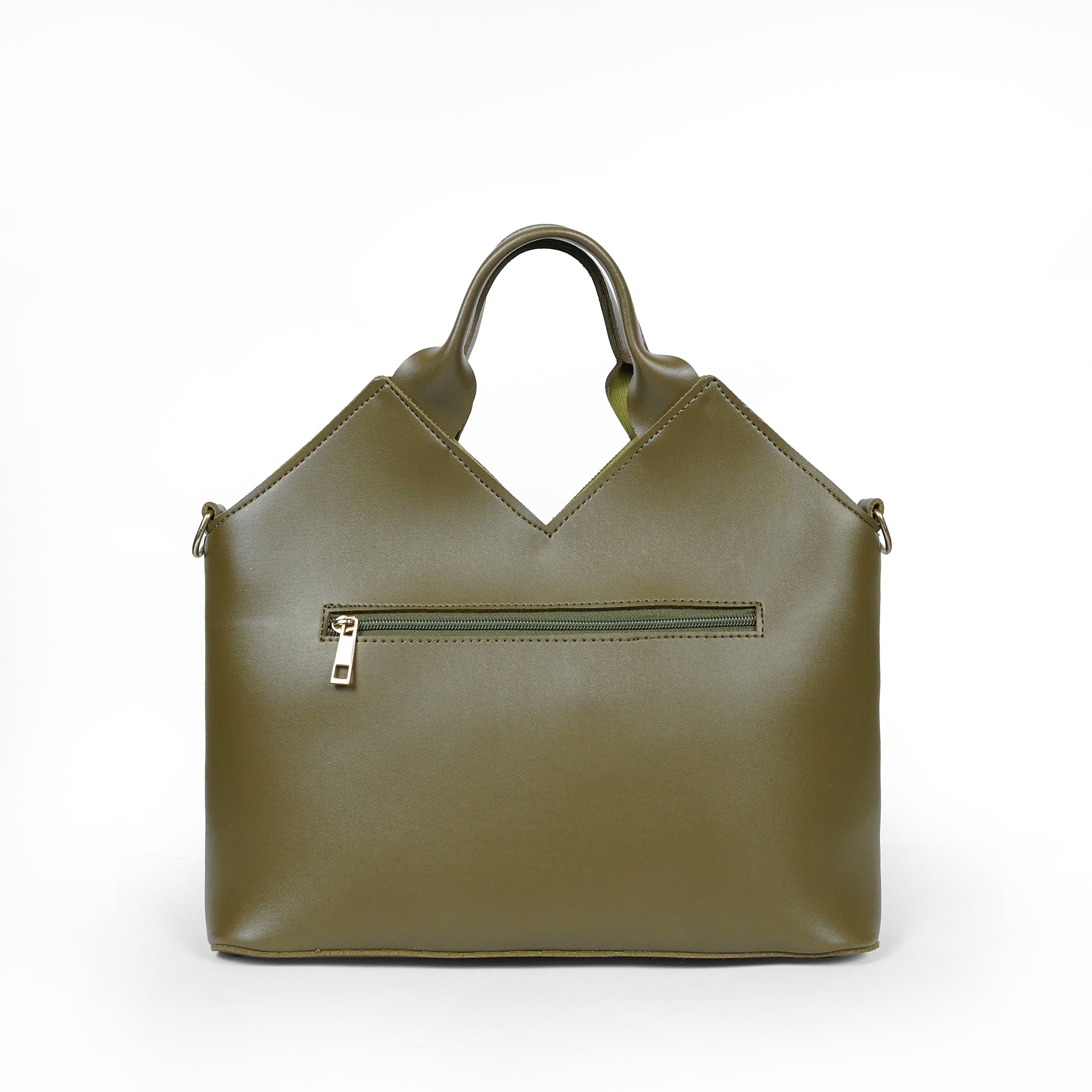 Olive Green Women’s Handbag Trendy Structured Bag for Modern Fashion in Pakistan