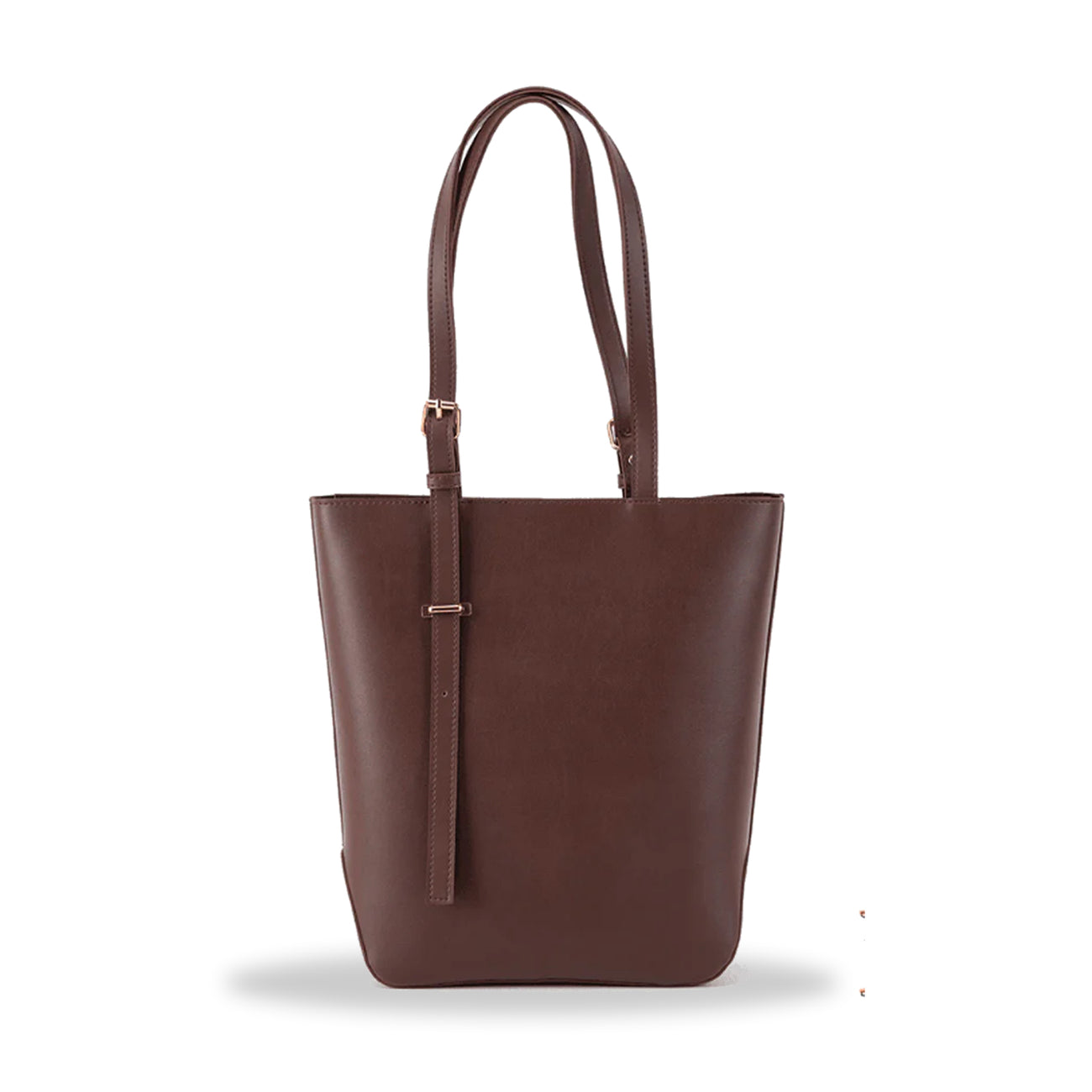 Elegant Brown Leather Tote Bag - Classic and Functional for Everyday Use - Bags online
