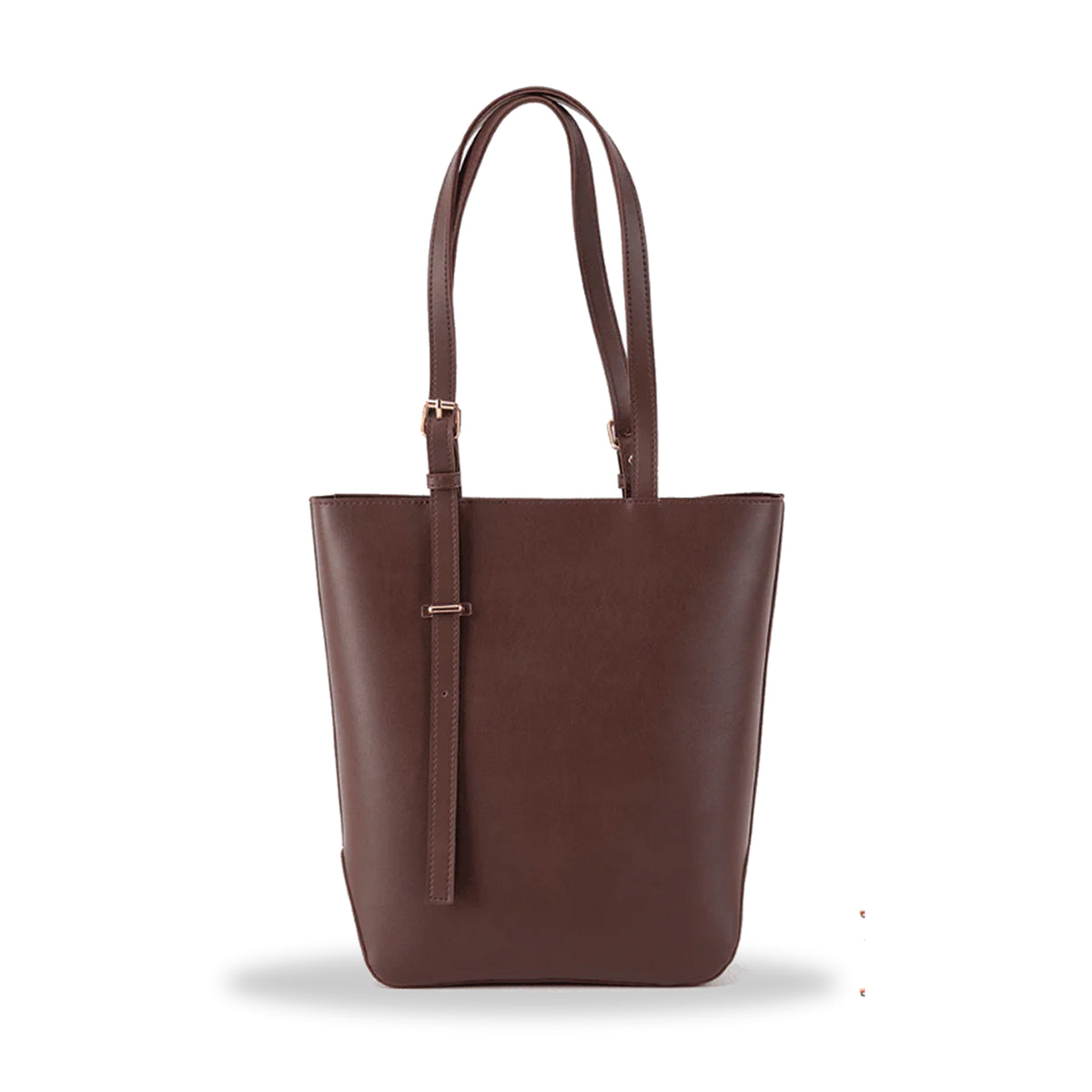 Elegant Brown Leather Tote Bag - Classic and Functional for Everyday Use - Bags online