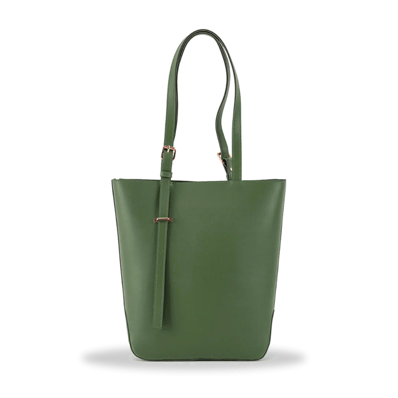 Elegant Green Leather Tote Bag – Perfect for Everyday Use in Pakistan - Bags online