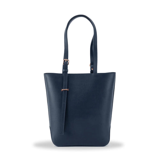 BLUE Leather Tote Bag – Ideal for Everyday Use in Pakistan - Bags online