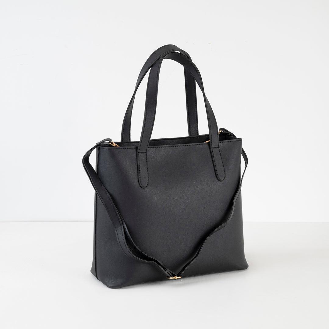 6-Piece Black Leather Handbag Set – Premium Collection for Every Occasion - Bags online