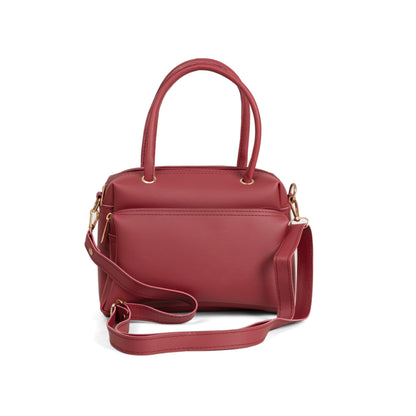 Trendy Maroon Handbag - Stylish and Practical for Daily Use - Bags online