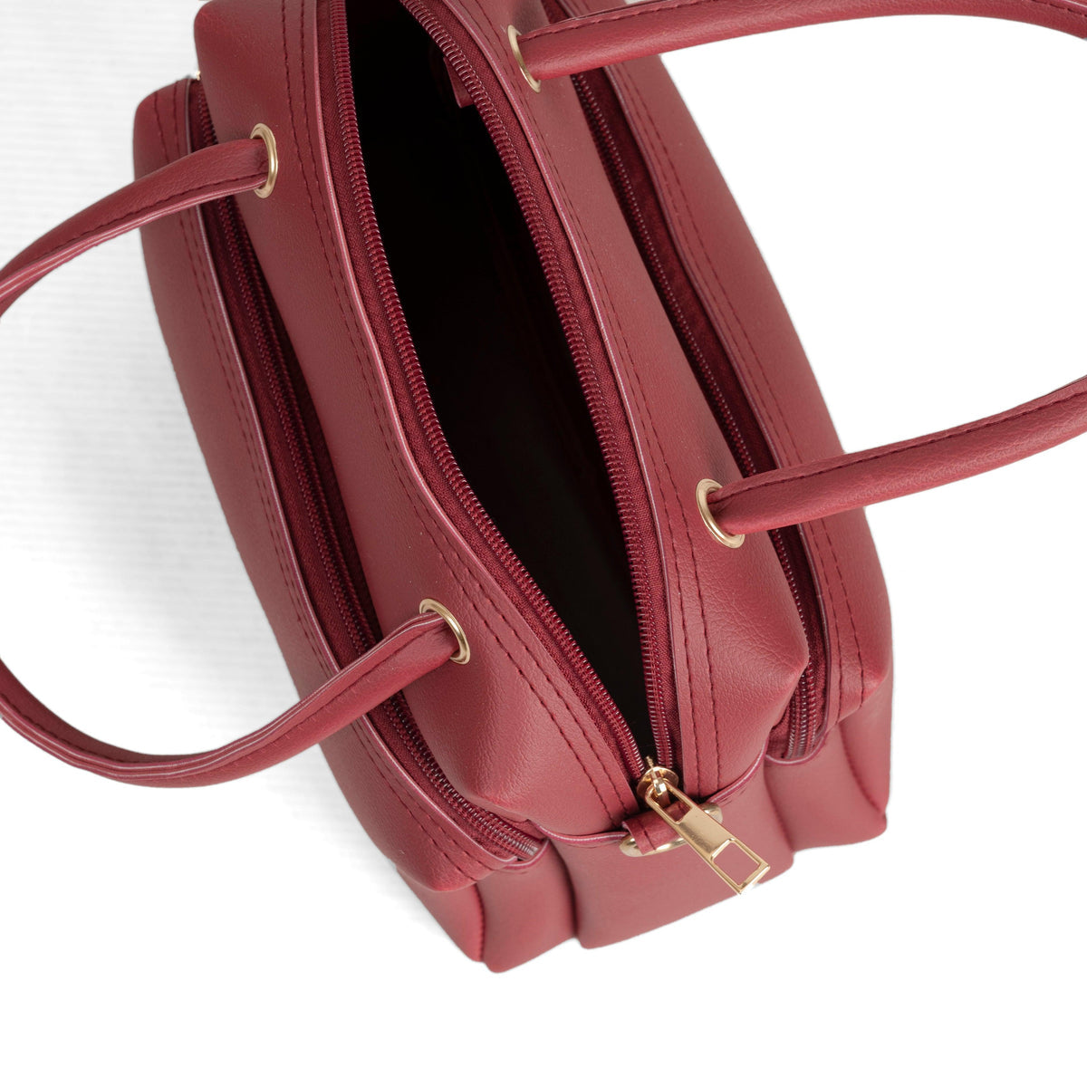 Trendy Maroon Handbag - Stylish and Practical for Daily Use - Bags online