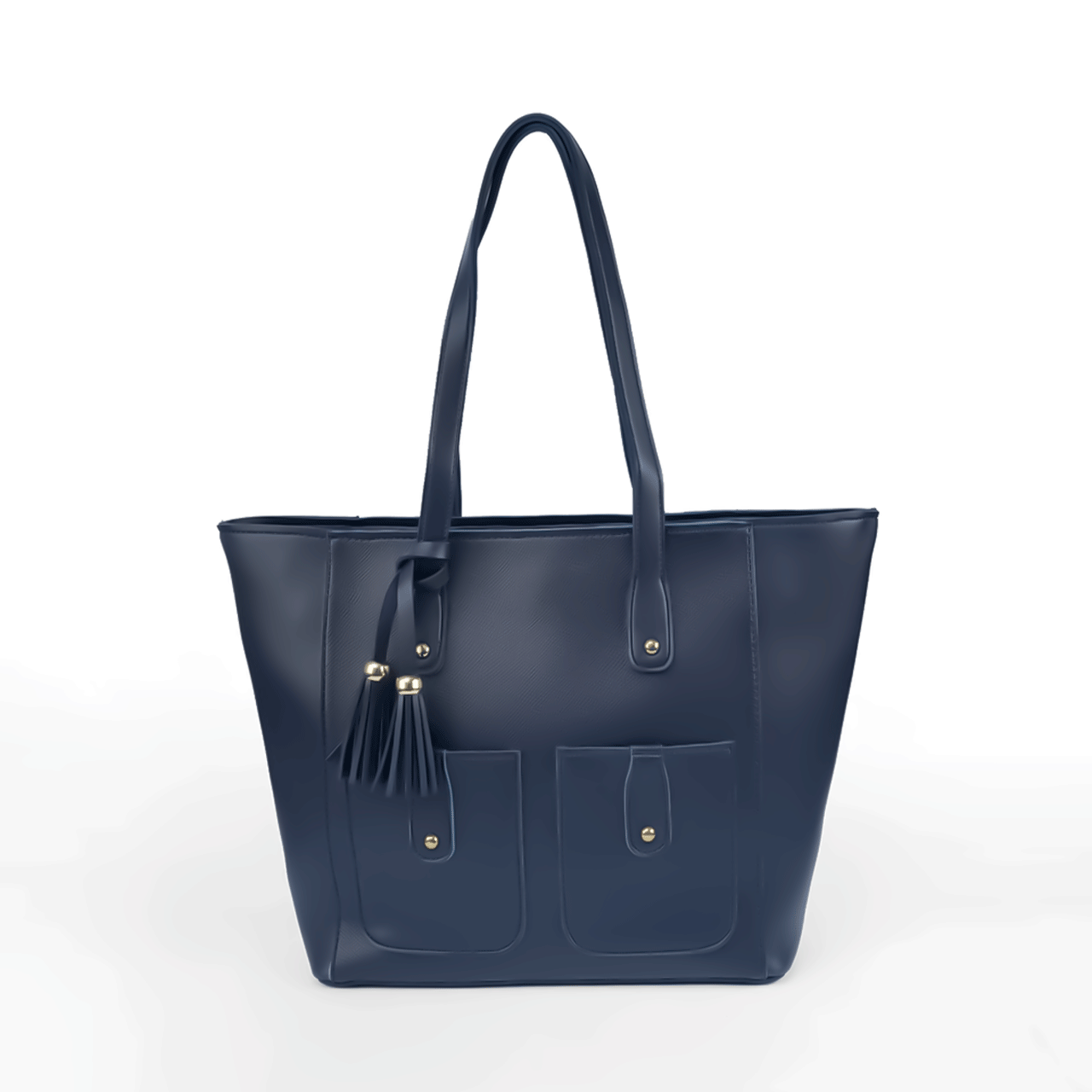 Navy Luxe Bag