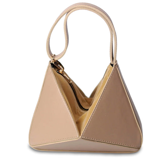 DESIGNER BAG Fawn Triangular  Handbag - Luxury Designer Minimalism - Bags online