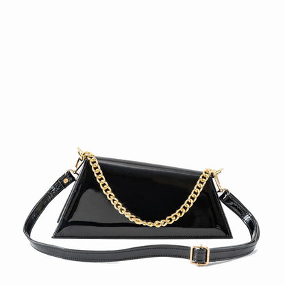Handbag with Gold Chain | The Ultimate Black - Bags online