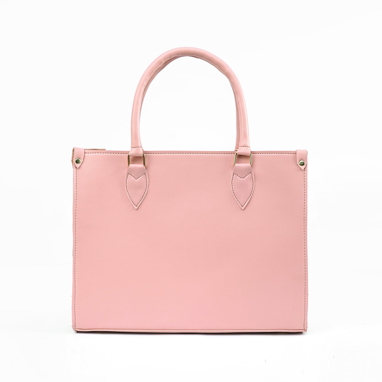 Back view Pink Diamond-Stitched tote bag Pakistan | Trendy Ladies Tote for Women