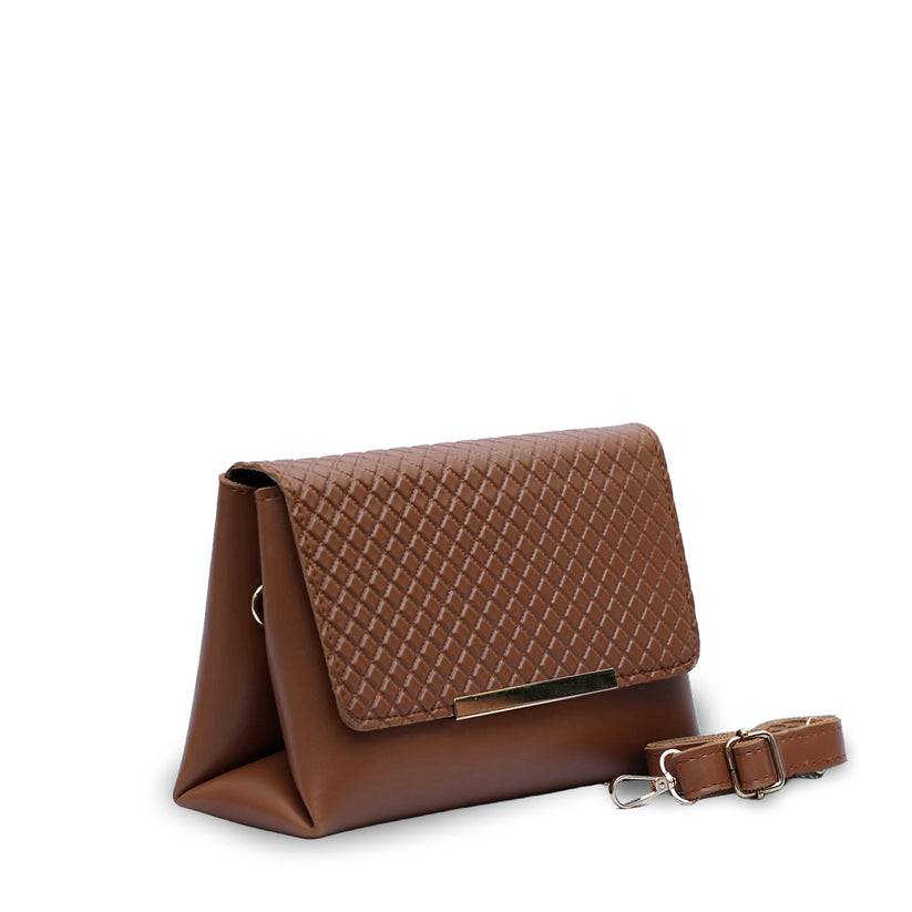 Cross body bag 2 brown - Bags online