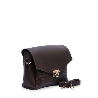 Hand bag 4 PC set Chocolate Brown - Bags online