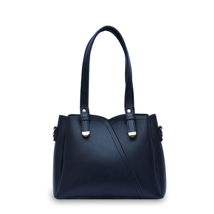 Hand bag 2 three PC Dark Blue - Bags online