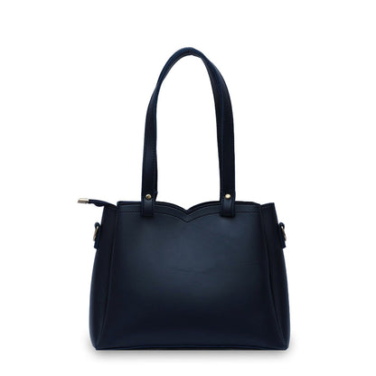 Hand bag 2 three PC Dark Blue - Bags online